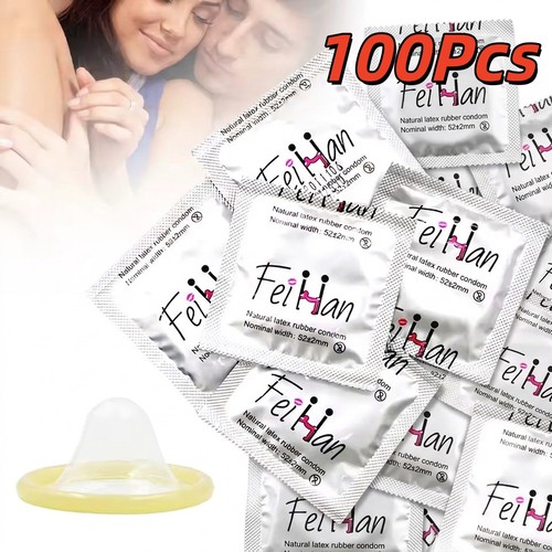 100pcs latex condoms bulk pack - 100pcs,